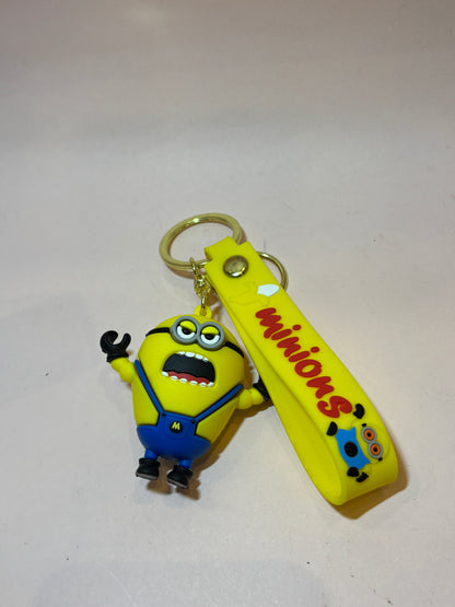 Minion Silicon Keychain
