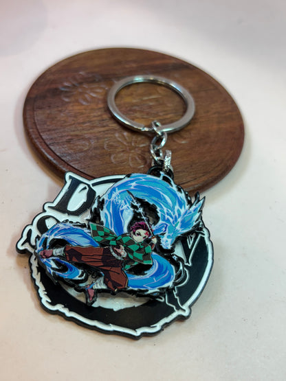 Demon Slayer Spinning Keychain Collection