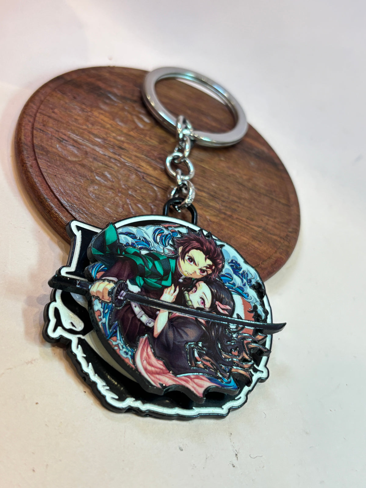 Demon Slayer Spinning Keychain Collection
