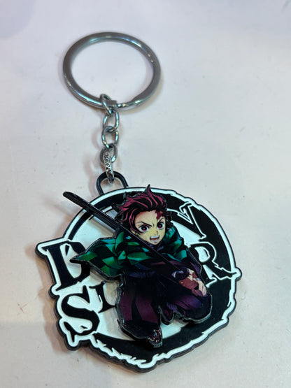 Demon Slayer Spinning Keychain Collection