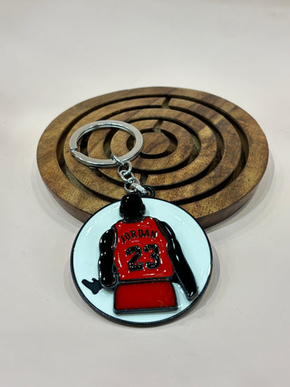 Jordan Spinning Keychain
