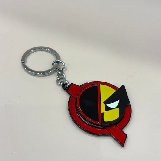 Deadpool Wolverine Spinning Keychain