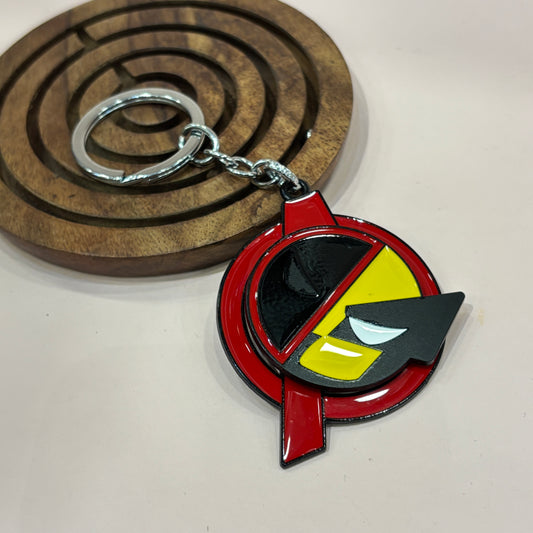 Deadpool Wolverine Spinning Keychain