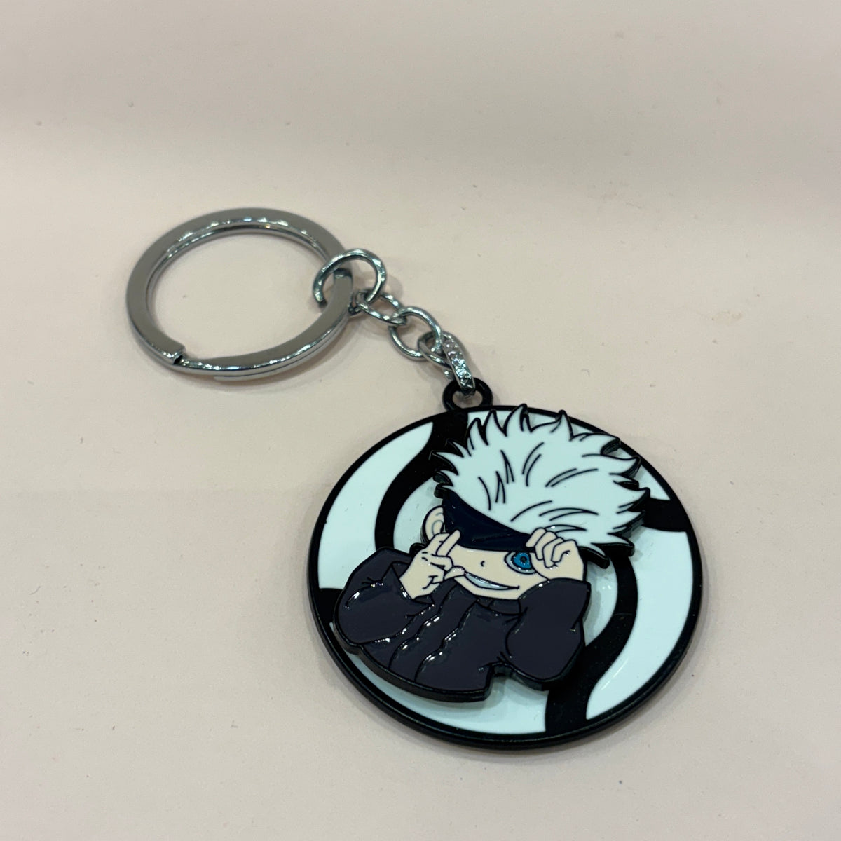 Gojo Satoru Domain Expansion Spinning Keychain