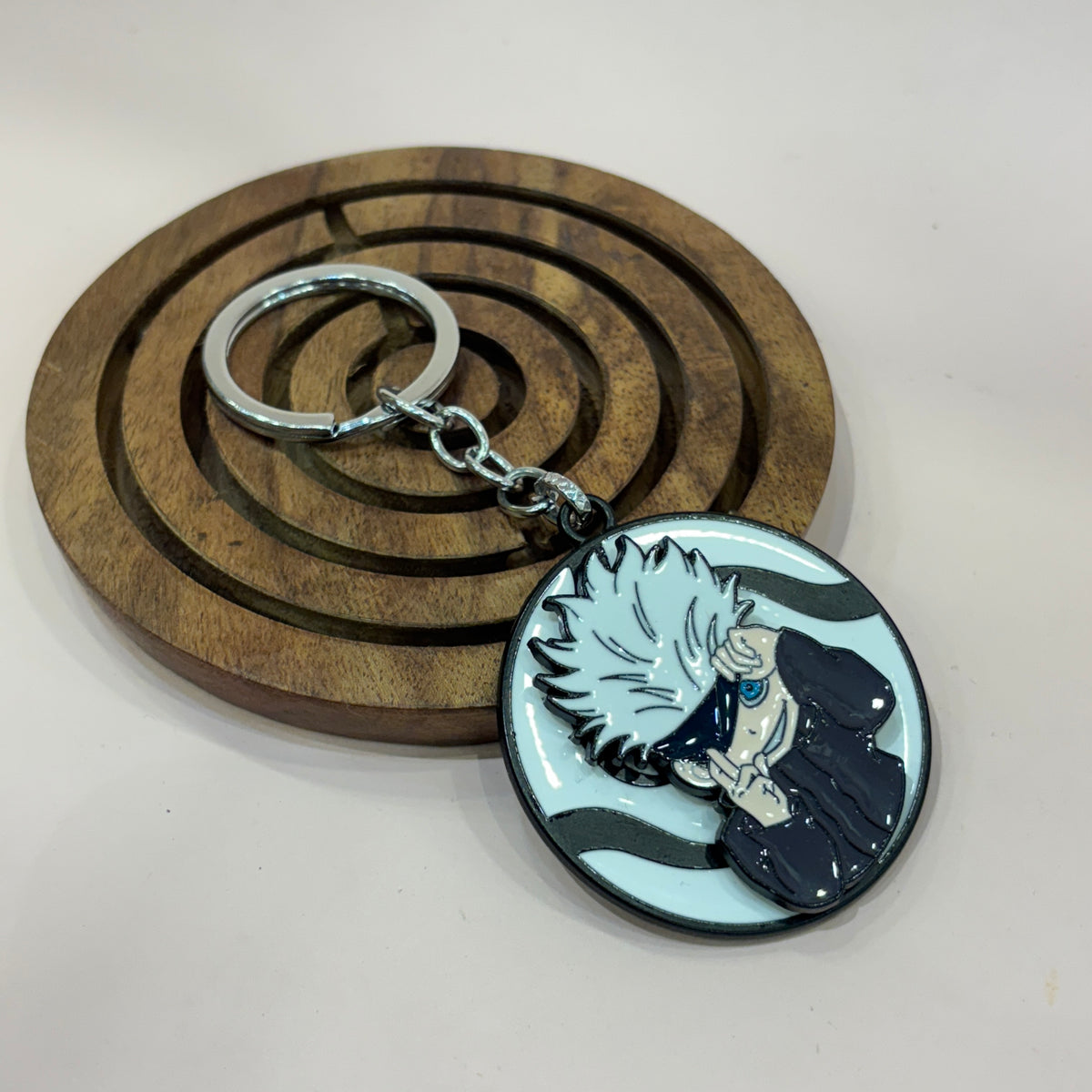 Gojo Satoru Domain Expansion Spinning Keychain