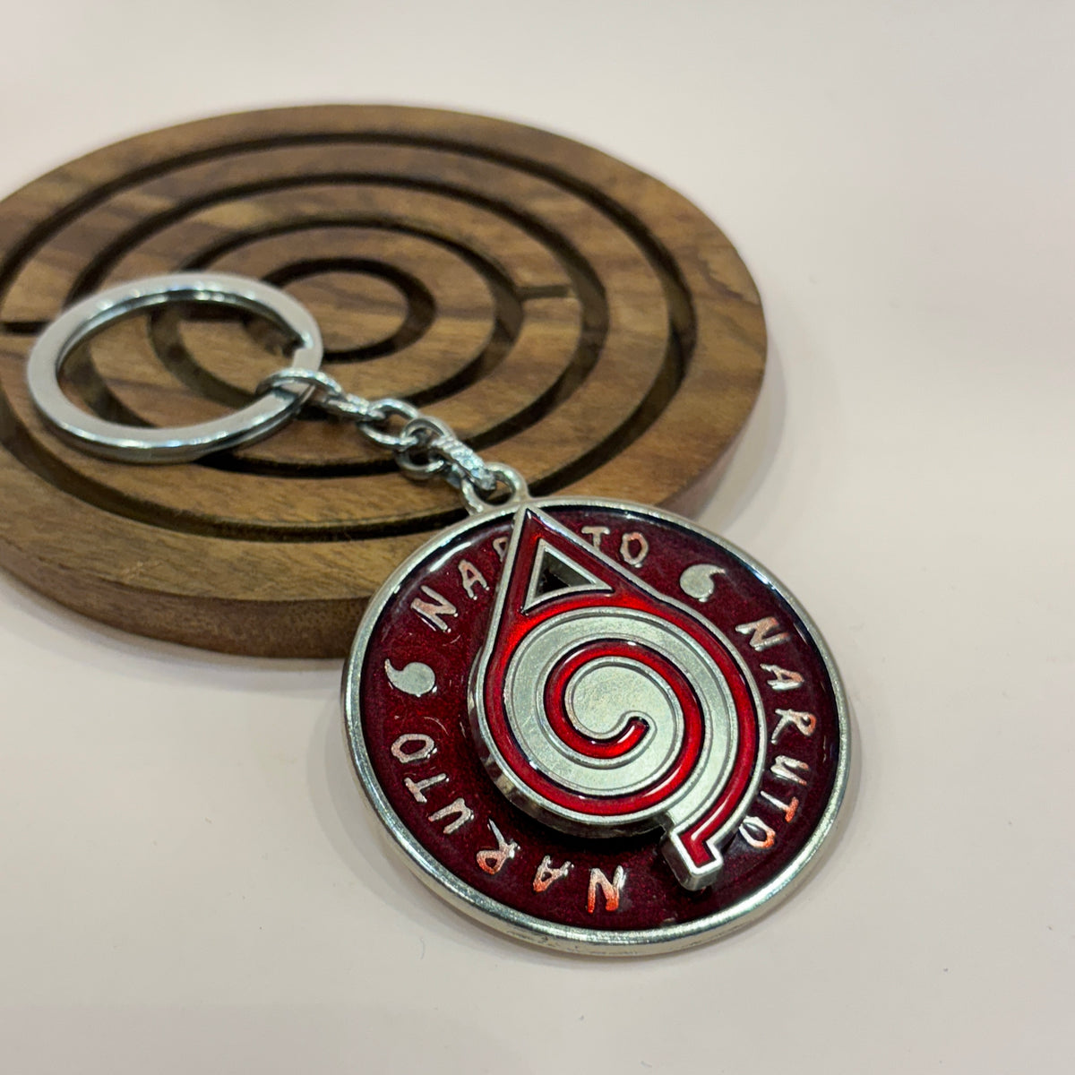 Naruto Weapons Spinning Keychains Collection