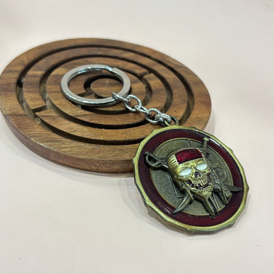 Pirates Spinning Keychain