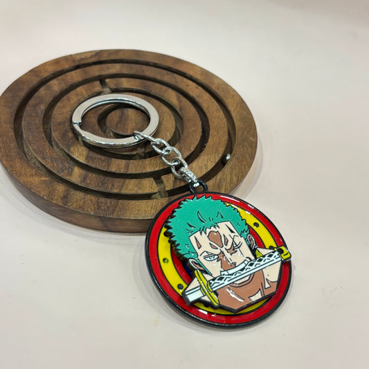 Zoro Spinning Keychain