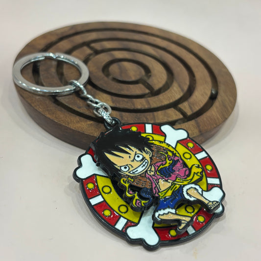 Lufy Spinning Keychain