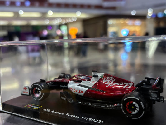 Alfa Romeo Racing F1 Official Miniature Car by Bburago