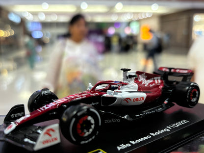 Alfa Romeo Racing F1 Official Miniature Car by Bburago
