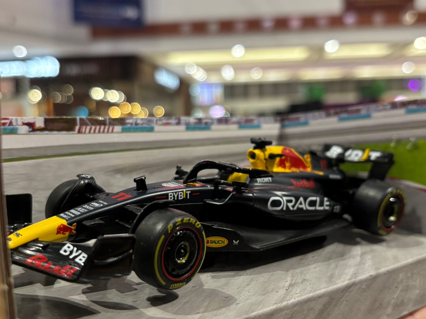 Max Verstappen's Redbull F1 Miniature Car by Bburago