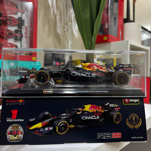 F1 Redbull Racing Official 1/24 Scale with acrylic case