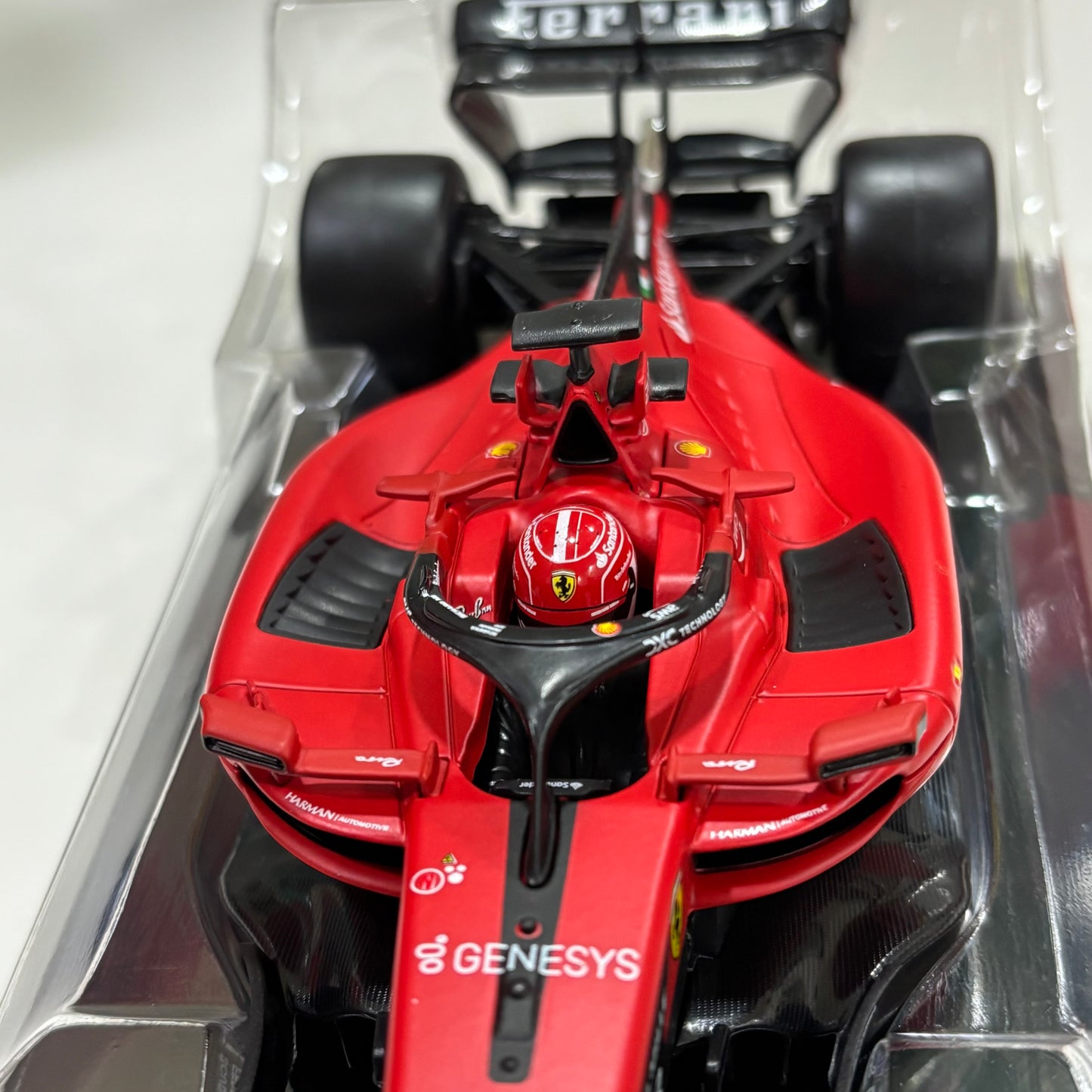 F1 Ferrari Official die cast car 1/24 Scale with Acrylic Case