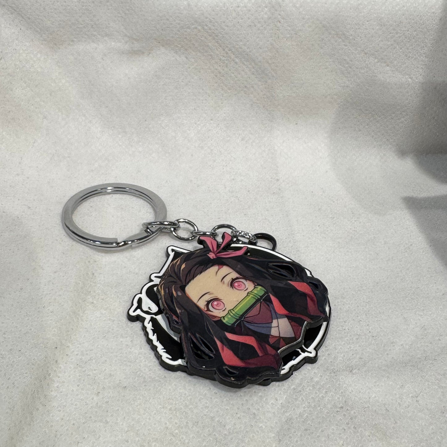 Demon Slayer Nezuko Kamado Spinning Keychain