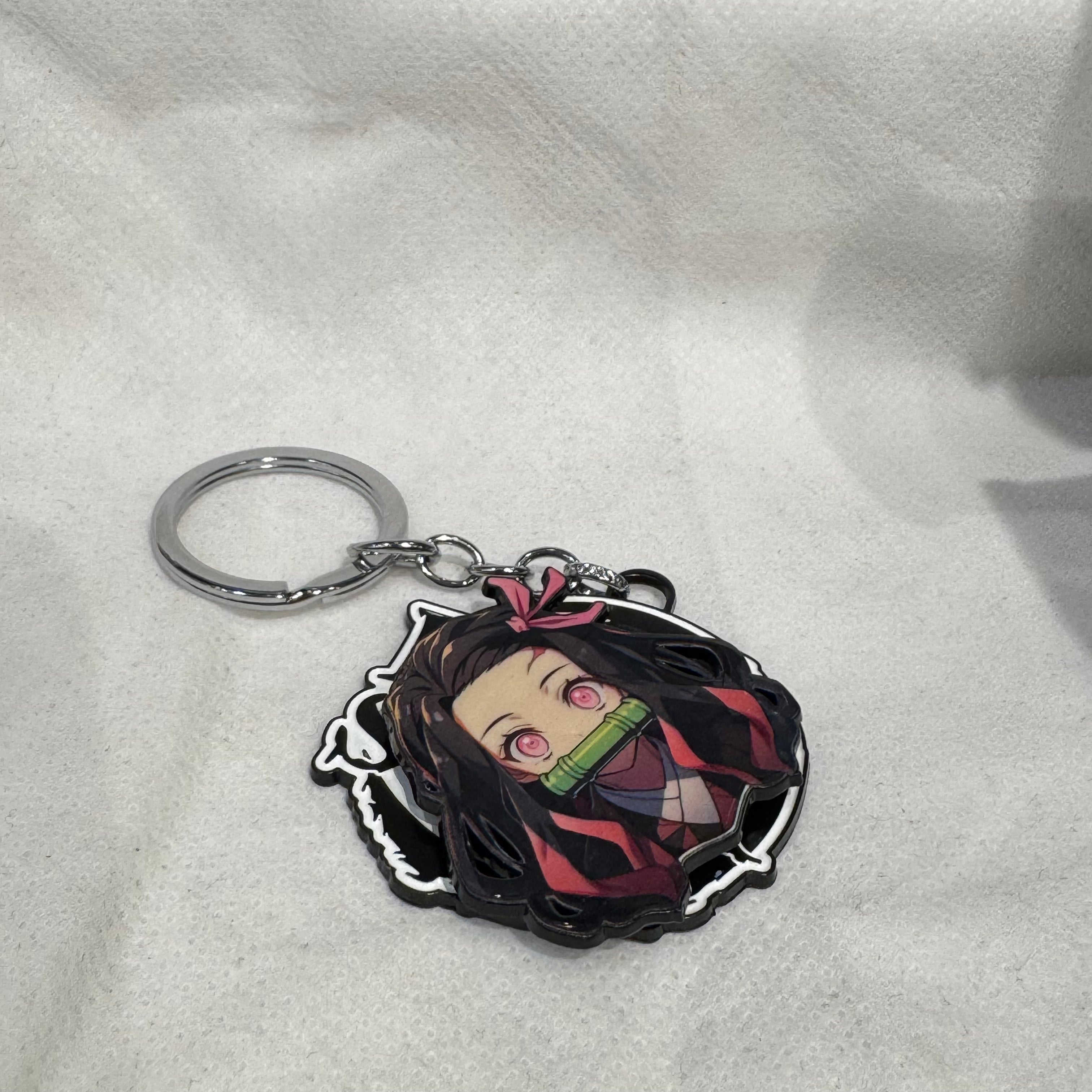 Demon Slayer Nezuko Kamado Spinning Keychain