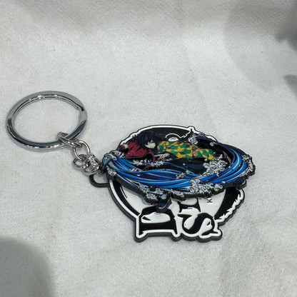 Demon Slayer Giyu Yomioka Spinning Keychain
