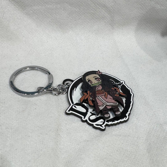 Demon Slayer Chibi Nezuko Kamado Keychain