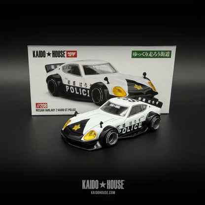Kaido House 1:64 Nissan Fairlady Z Kaido GT Police Diecast Model