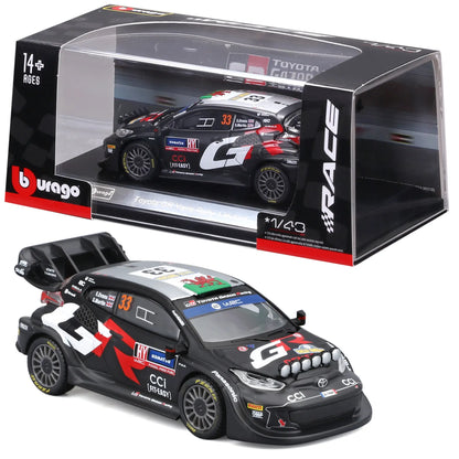 Bburago 1:43 Toyota GR Yaris Rally1 Hybrid WRC 2024