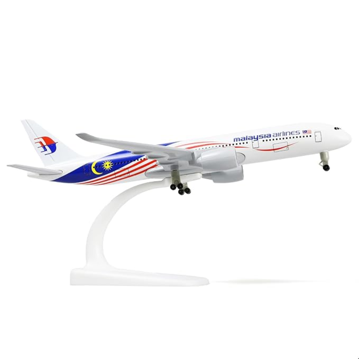 Malaysia Airlines Airbus A350 1:200 Scale Diecast Airplane Model (20cm)