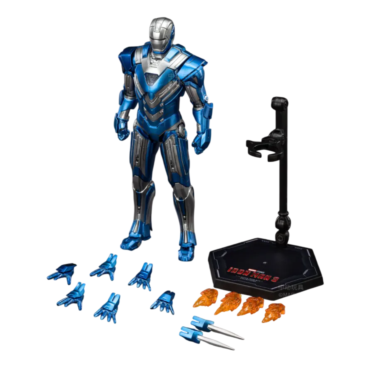 ZD Toys Iron Man Mark 30 "Blue Steel" 1/10 Scale Action Figure