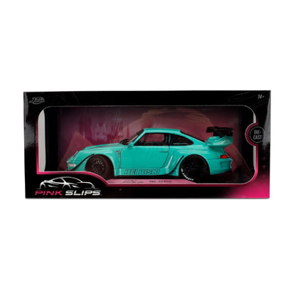 Jada Pink Slips 1:18 RWB Kei Kishi Mint Green Diecast Model