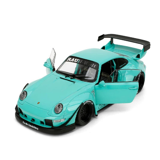 Jada Pink Slips 1:18 RWB Kei Kishi Mint Green Diecast Model