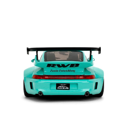 Jada Pink Slips 1:18 RWB Kei Kishi Mint Green Diecast Model