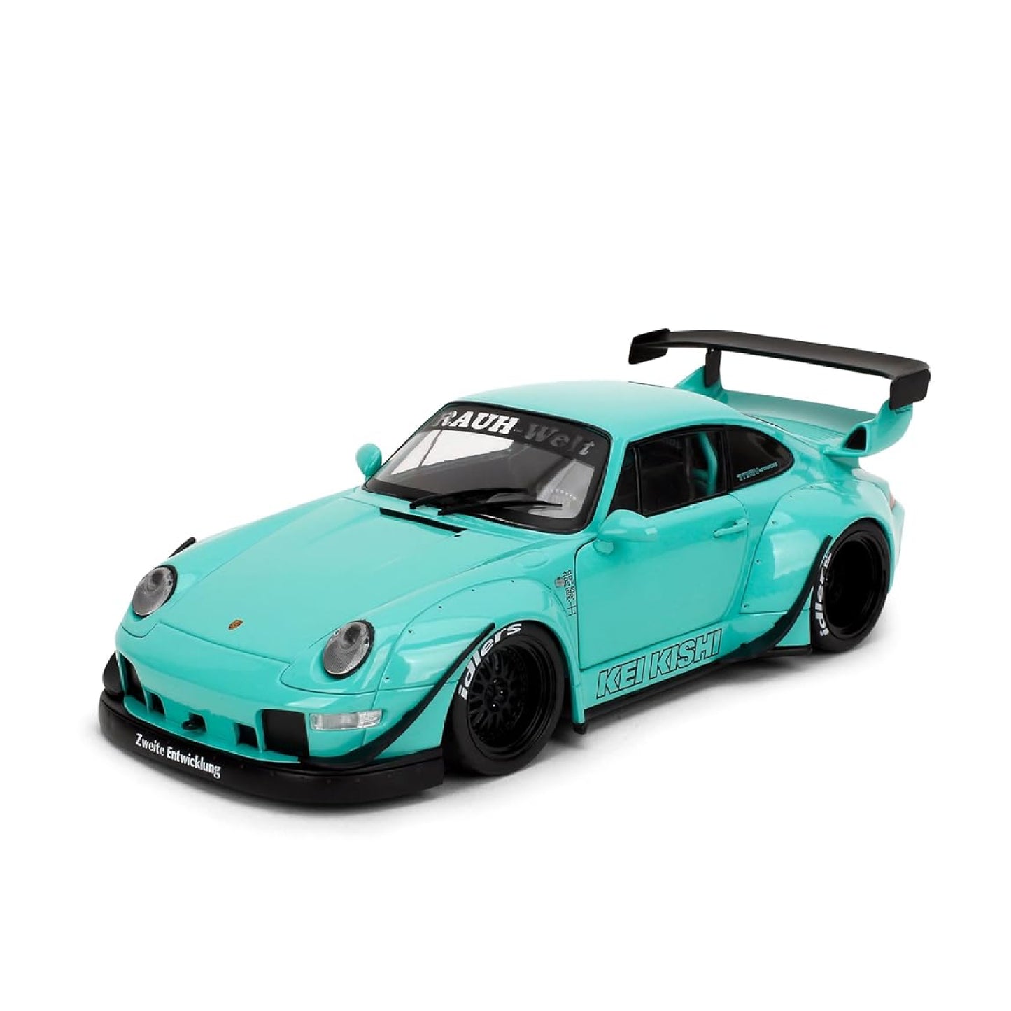 Jada Pink Slips 1:18 RWB Kei Kishi Mint Green Diecast Model