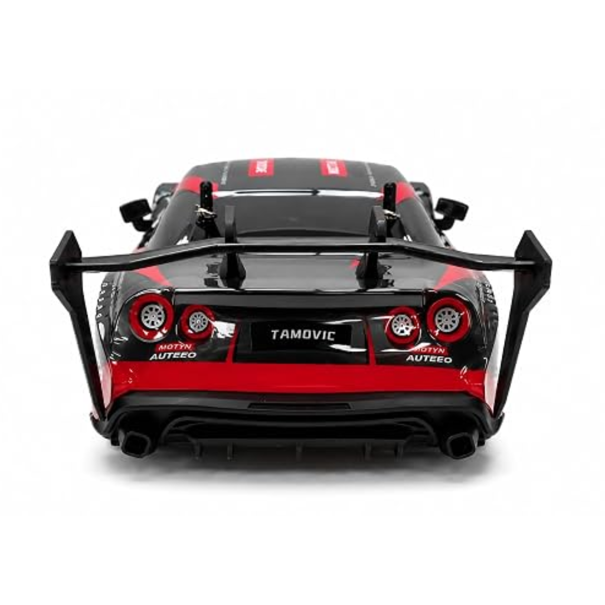 Super GT 1:16 4WD High-Speed Remote Control Drift Car with LED Headlights & Extra Drifting Tires (2.4GHz)