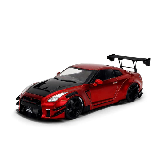 Jada Pink Slips 1:18 Nissan GT-R R35 Liberty Walk Body Kit 1.5 Diecast Model