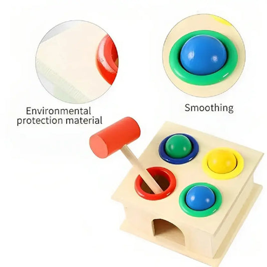Hammer Ball Wooden Toy
