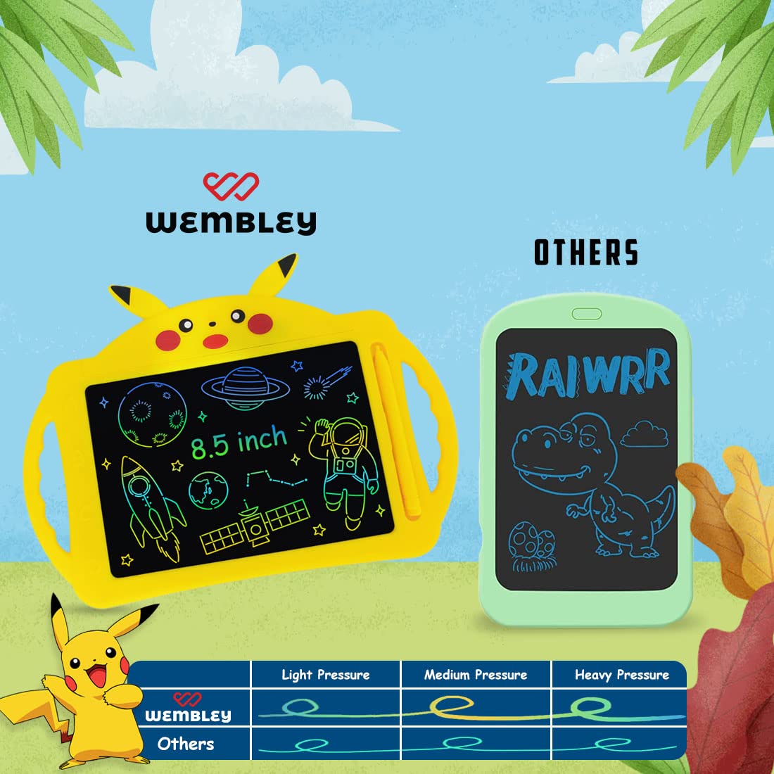 Pikachu Writing Pad/Tab