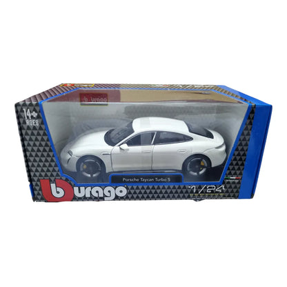 Bburago 1:24 Porsche Taycan Turbo S Electric Diecast