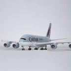 Qatar Airways Airbus A380 1:160 Scale Diecast Airplane Model (47cm)