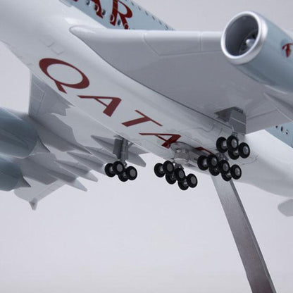 Qatar Airways Airbus A380 1:160 Scale Diecast Airplane Model (47cm)