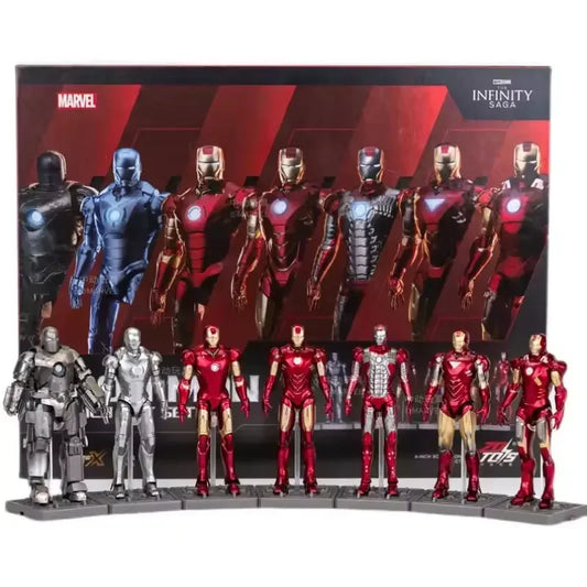 ZD Toys Iron Man Mini Action Figure Set (7pcs)
