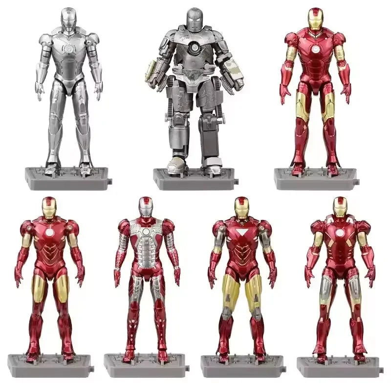 ZD Toys Iron Man Mini Action Figure Set (7pcs)