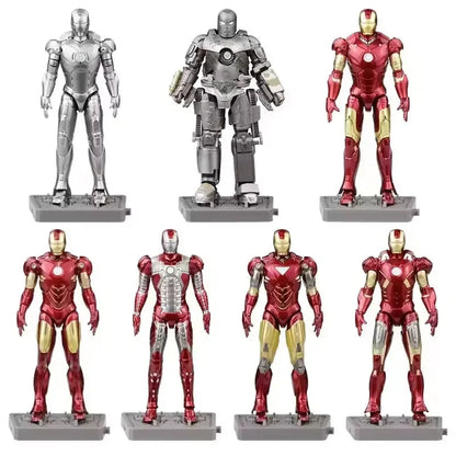 ZD Toys Iron Man Mini Action Figure Set (7pcs)