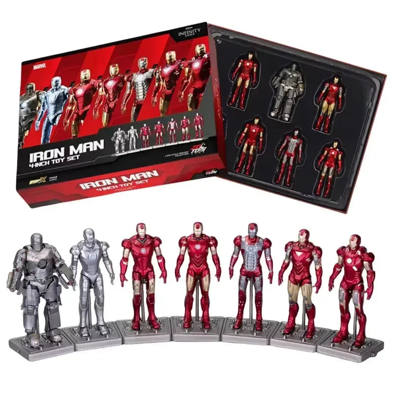 ZD Toys Iron Man Mini Action Figure Set (7pcs)