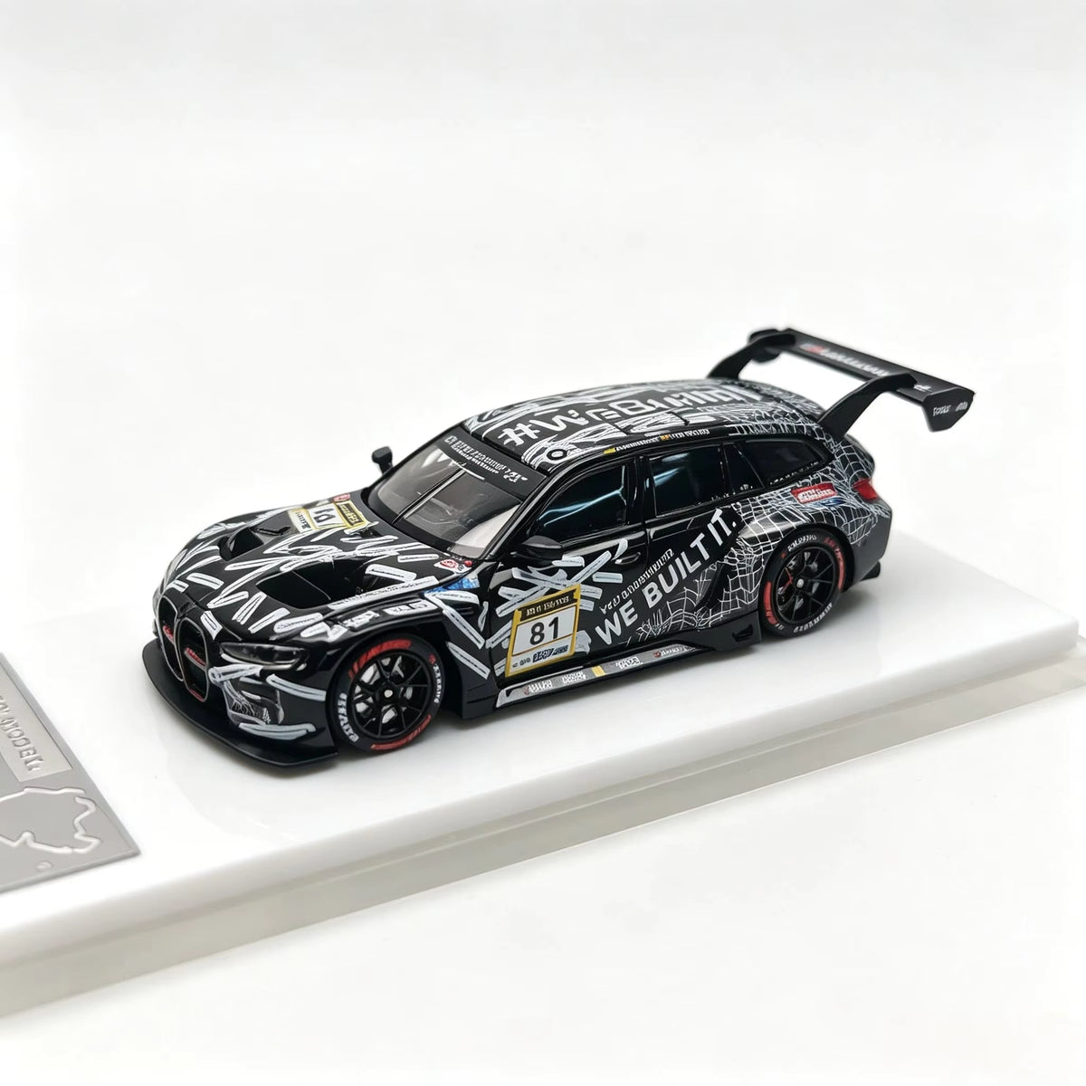 JICAR BMW M3 Touring G81 Nurburgring 24h #81 1:64 Diecast Model Car