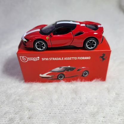 Ferrari SF90 Stradale Assetto Fiorano Official 1:64 Scale Model Car by Bburago