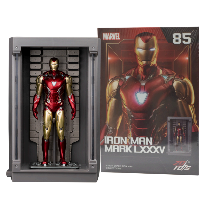 ZD Toys Iron Man Mark 85 + Hall of Armour Action Figure Set