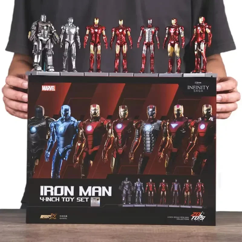 ZD Toys Iron Man Mini Action Figure Set (7pcs)