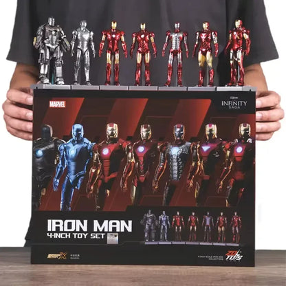 ZD Toys Iron Man Mini Action Figure Set (7pcs)