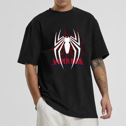 Ultimate Spider-Man Fan Bundle: Remote-Controlled LED Mask & Graphic Tee