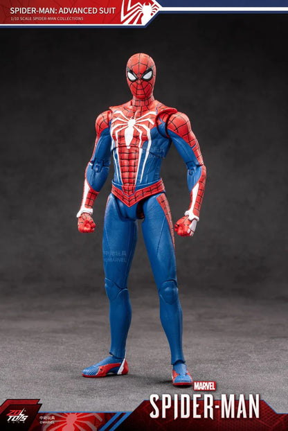 ZD Toys Marvel's Spider-Man Action Figure (Insomniac Games Advanced Suit)