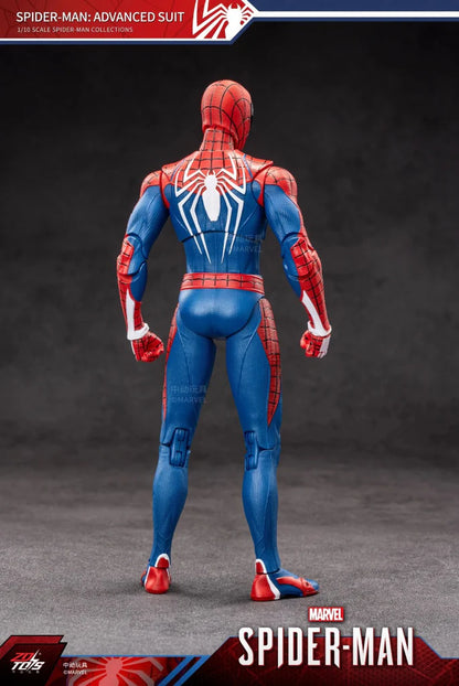 ZD Toys Marvel's Spider-Man Action Figure (Insomniac Games Advanced Suit)