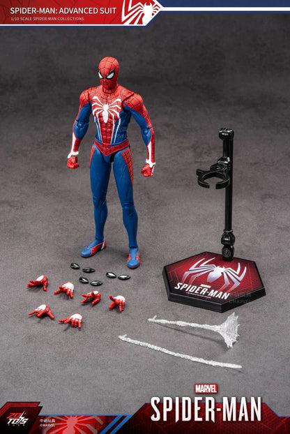ZD Toys Marvel's Spider-Man Action Figure (Insomniac Games Advanced Suit)